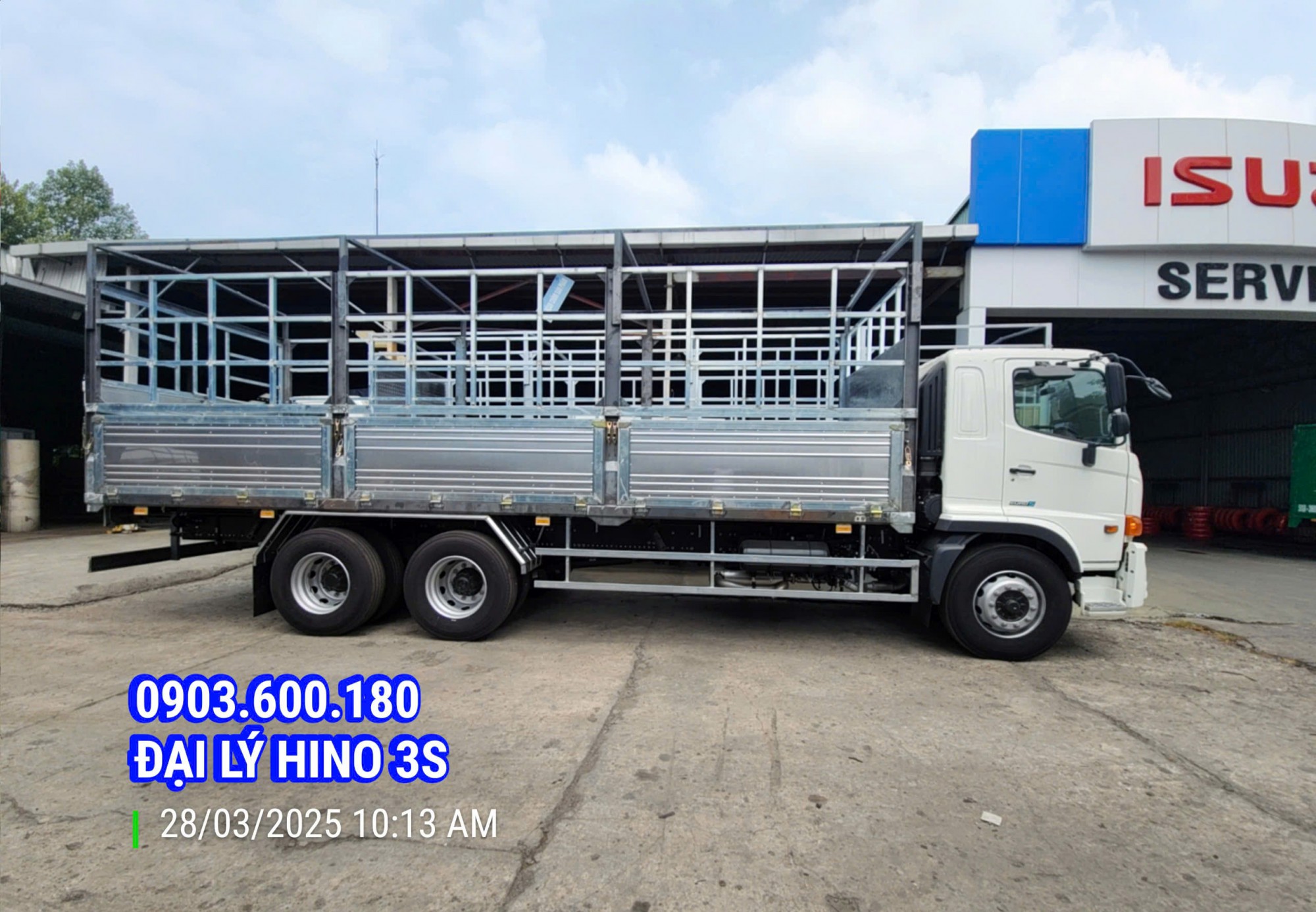 Hino 500 Thùng Mui Bạt FL8JT8A